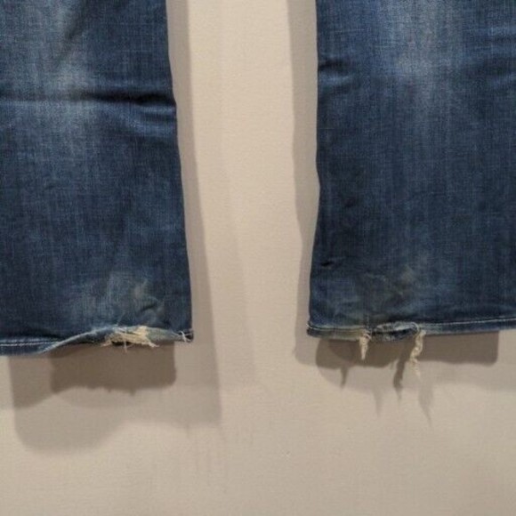 Rock Revival Women's Tullia Jean Bootcut Size 28 Embellished Flap Pocket Medium - Picture 8 of 14